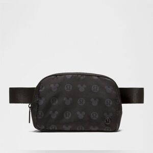 NWT Lululemon Athletica Disney Black Belt Bag